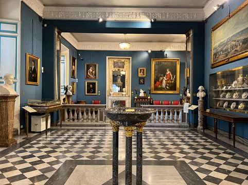 Sala d’ingresso Museo Napoleonico